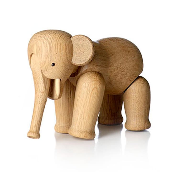 Elefante de madera pequeña, roble Kay Bojesen Denmark