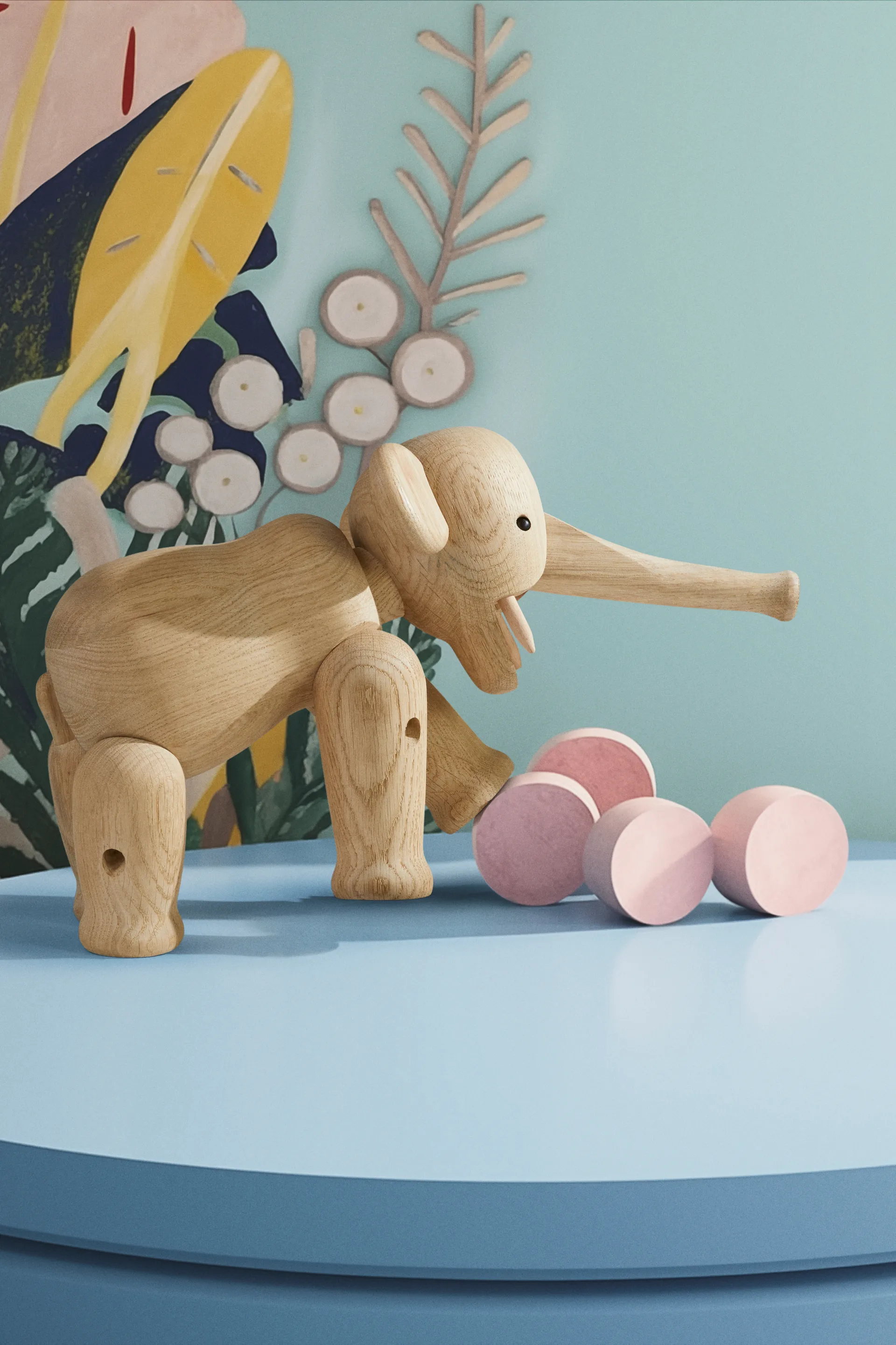 Elefante grande Kay Bojesen, Roble Kay Bojesen Denmark