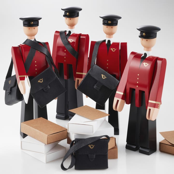 Figura cartero Einar Kay Bojesen - rojo-negro - Kay Bojesen Denmark