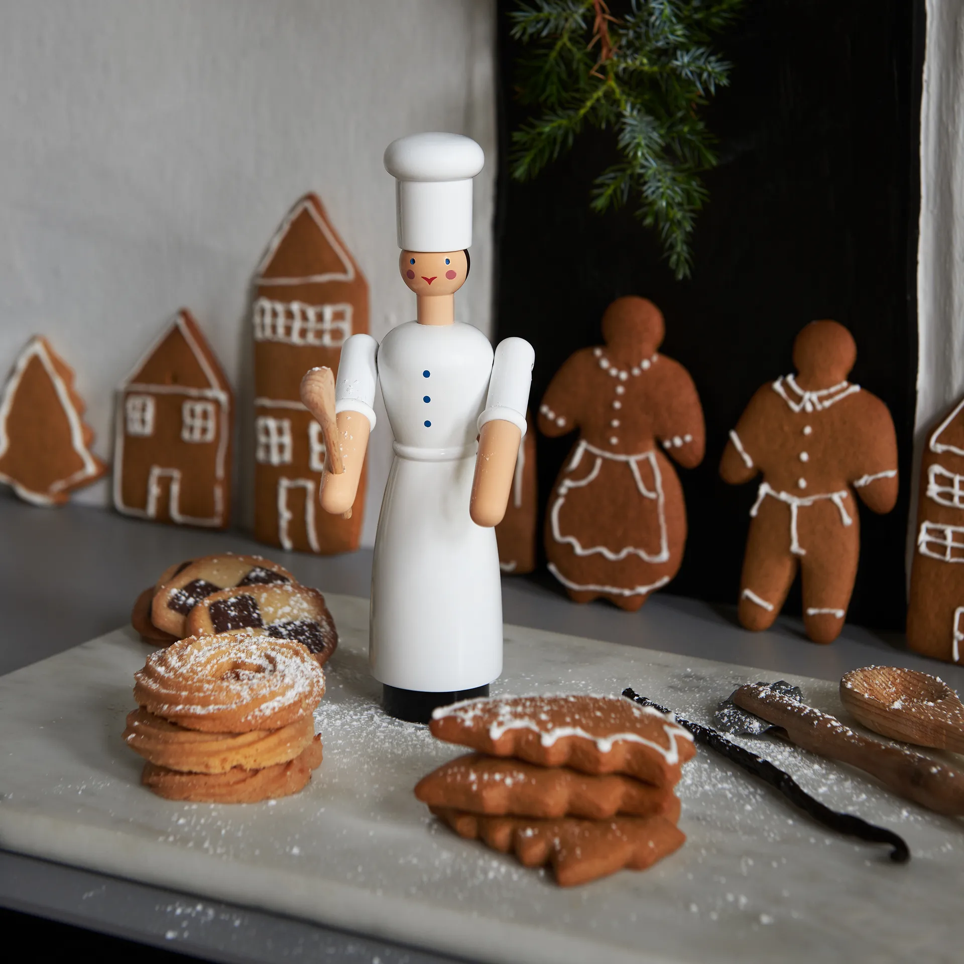 Figura Kay Bojesen cocinero, 17,5 cm Kay Bojesen Denmark