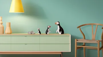 Figura Kay Bojesen frailecillo - 19,5 cm - Kay Bojesen Denmark