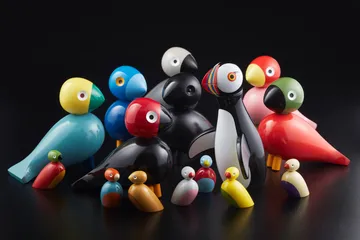 Figura Kay Bojesen frailecillo - 19,5 cm - Kay Bojesen Denmark