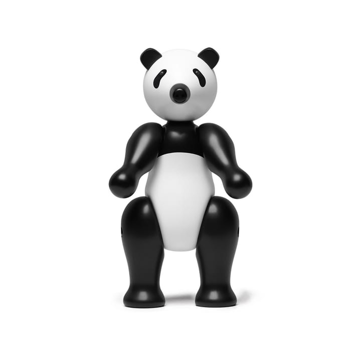 Figura Kay Bojesen panda pequeño, negro-blanco Kay Bojesen Denmark