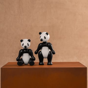 Figura Kay Bojesen panda pequeño - negro-blanco - Kay Bojesen Denmark
