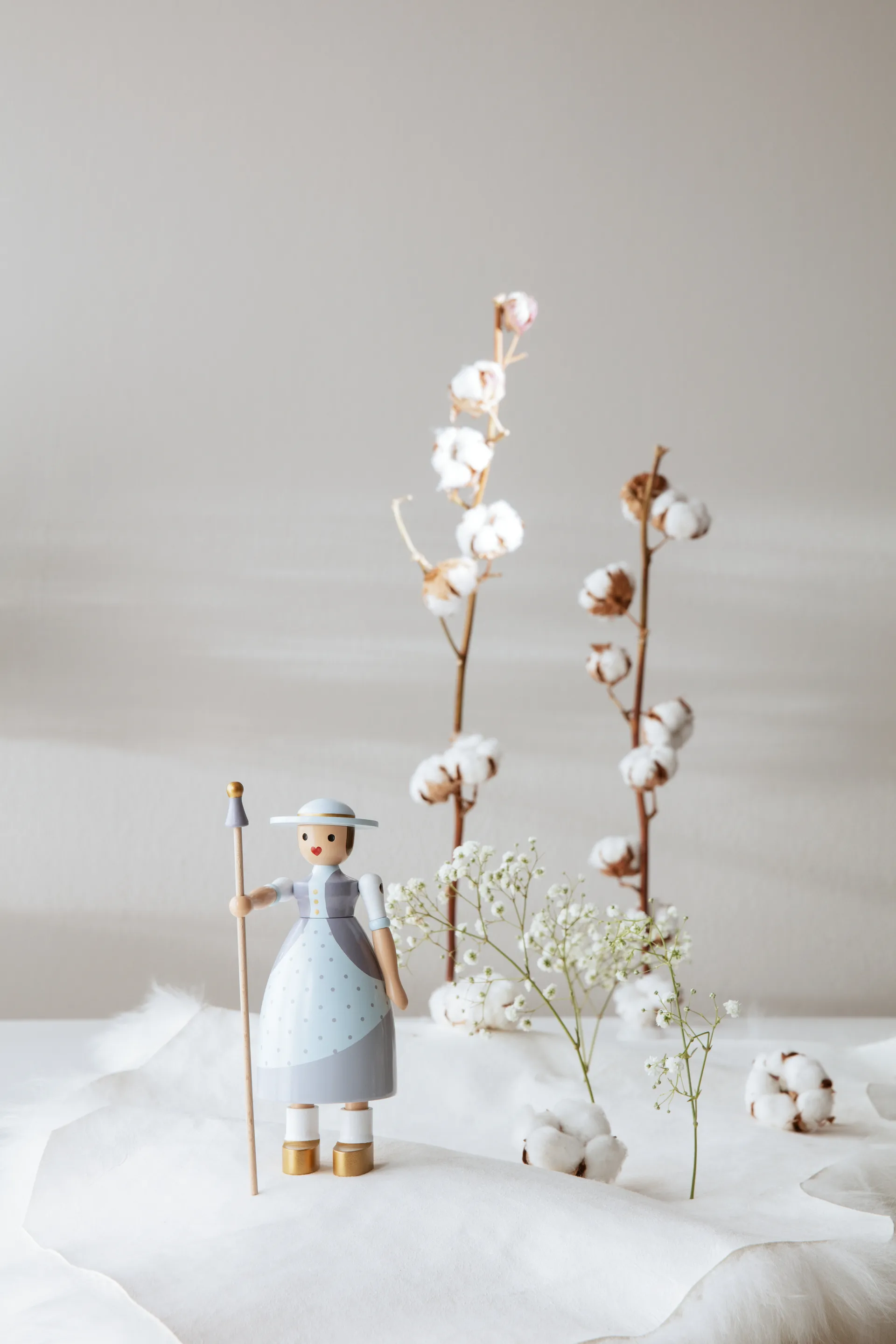 Figura Kay Bojesen pastora, azul claro Kay Bojesen Denmark