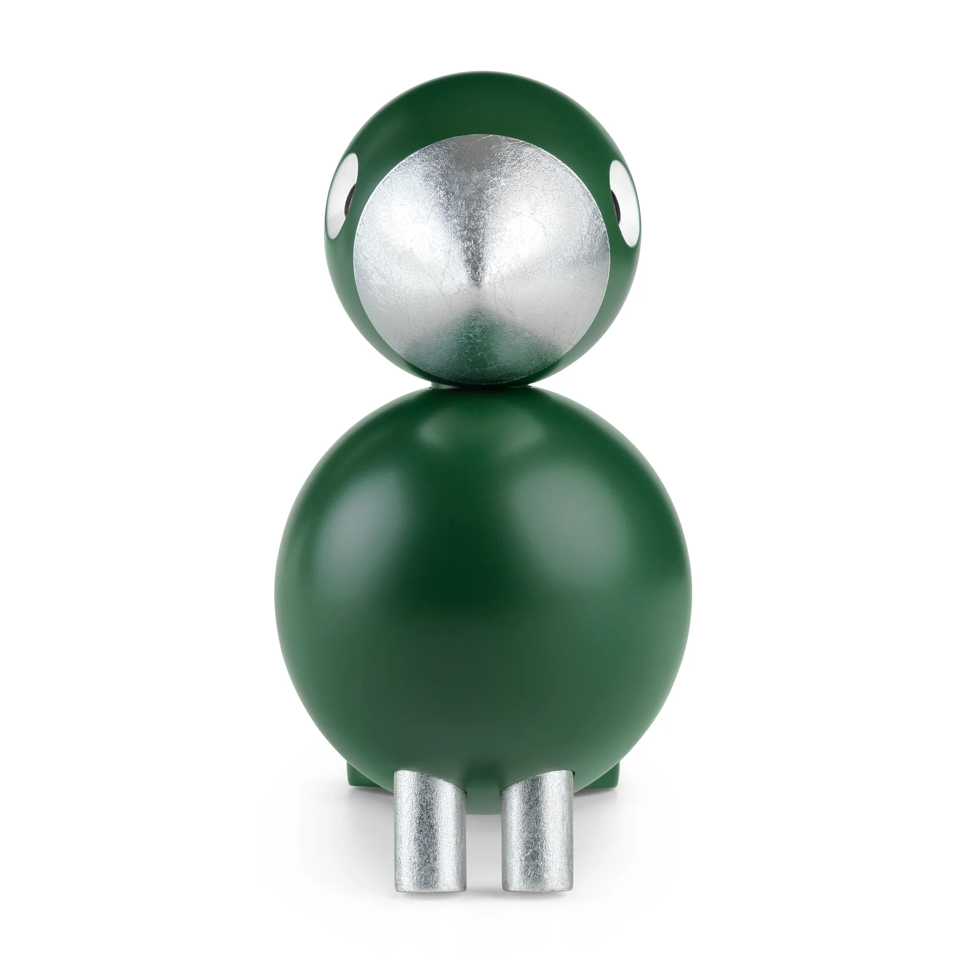 Figura Kay Bojesen Songbird Georg, verde-Silver Kay Bojesen Denmark