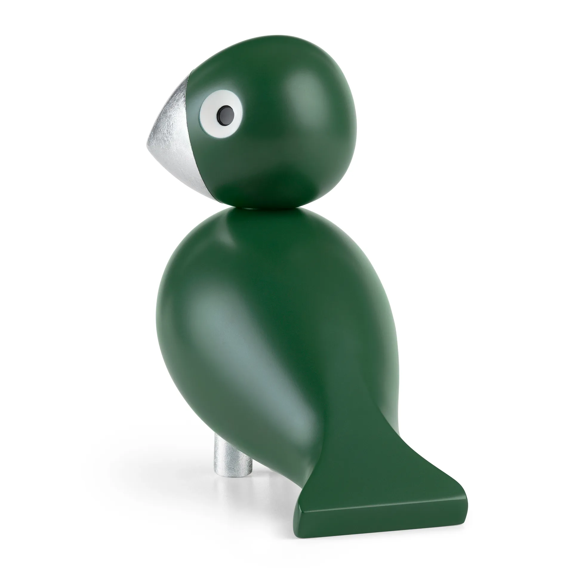 Figura Kay Bojesen Songbird Georg, verde-Silver Kay Bojesen Denmark