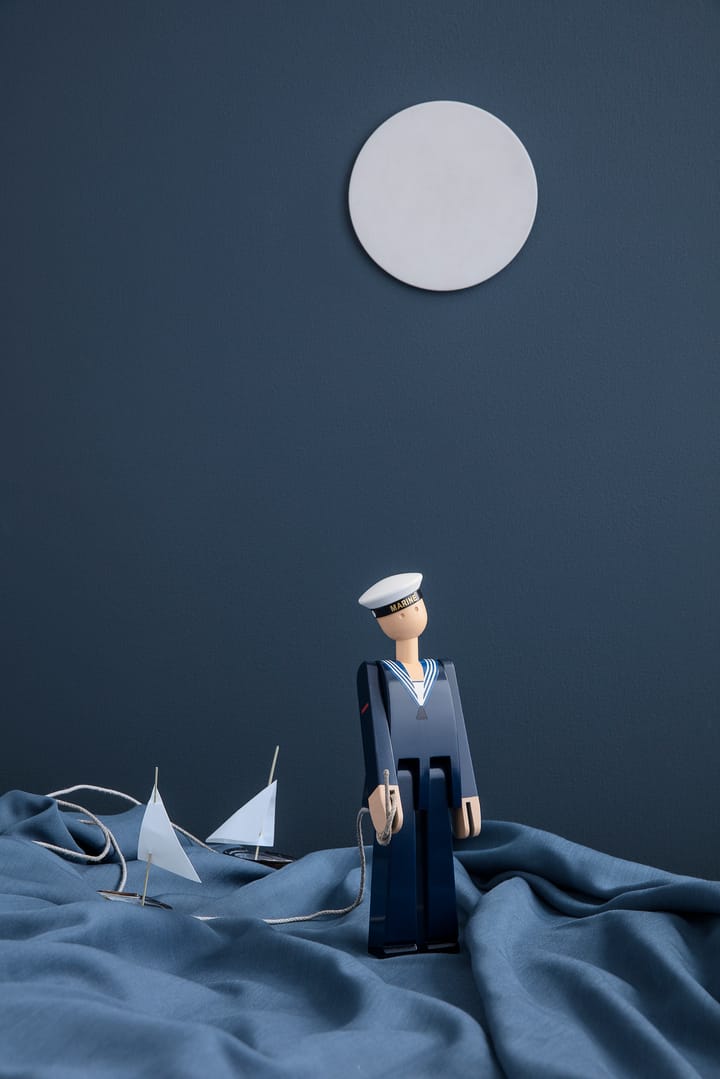 Figura madera Kay Bojesen marinero - azul - Kay Bojesen Denmark