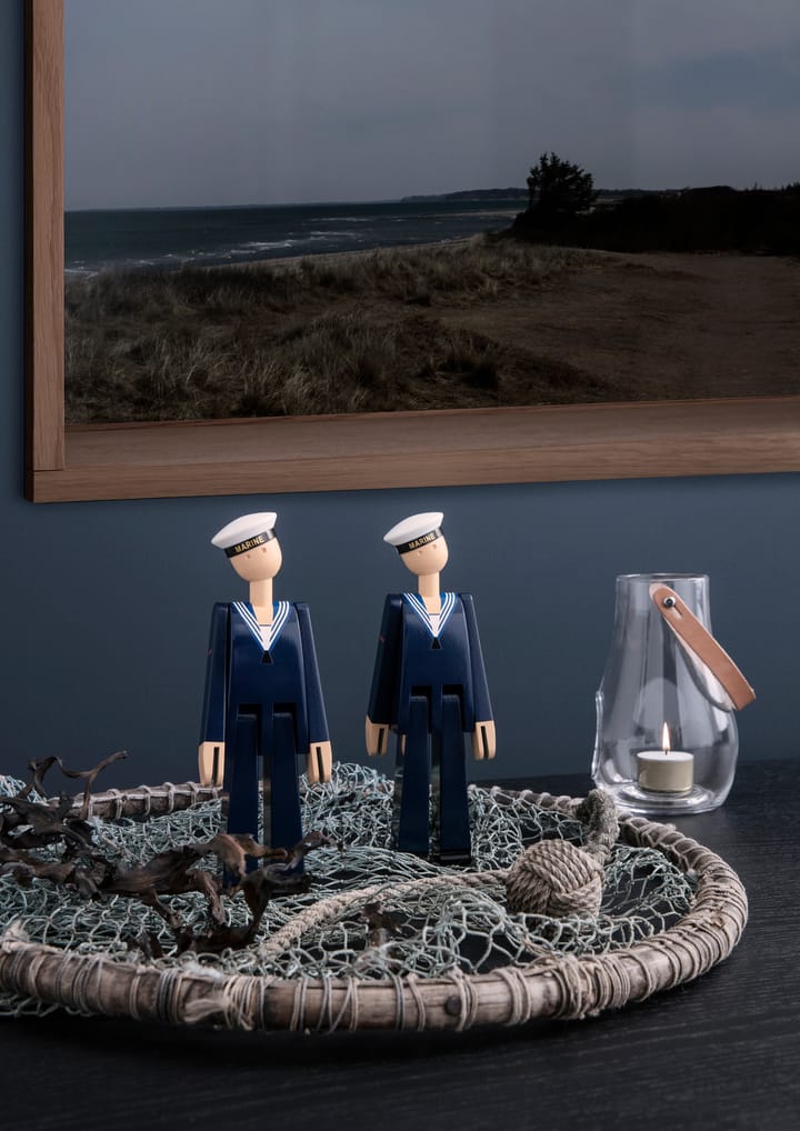 Figura madera Kay Bojesen marinero, azul Kay Bojesen Denmark
