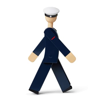 Figura madera Kay Bojesen marinero - azul - Kay Bojesen Denmark