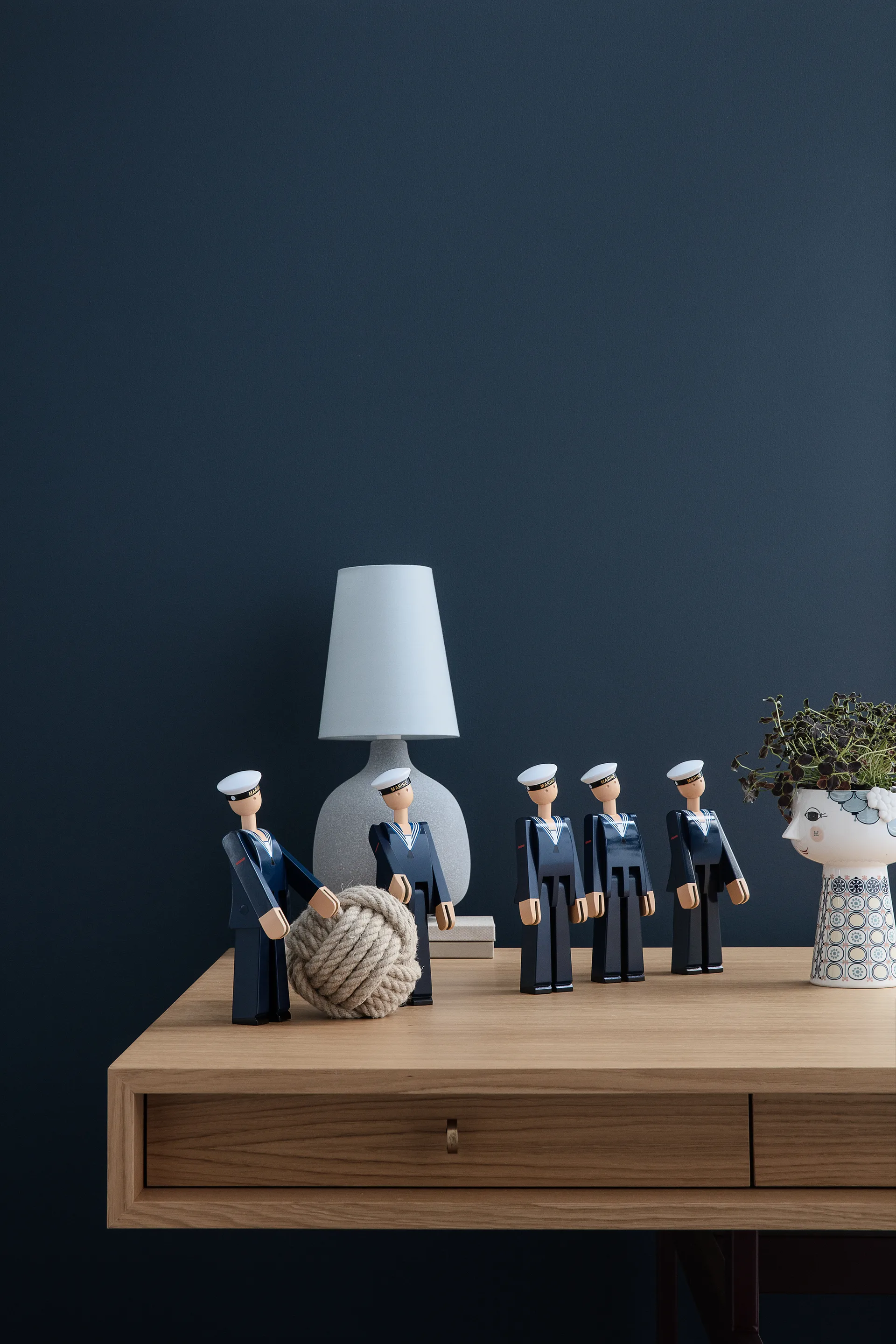 Figura madera Kay Bojesen marinero, azul Kay Bojesen Denmark