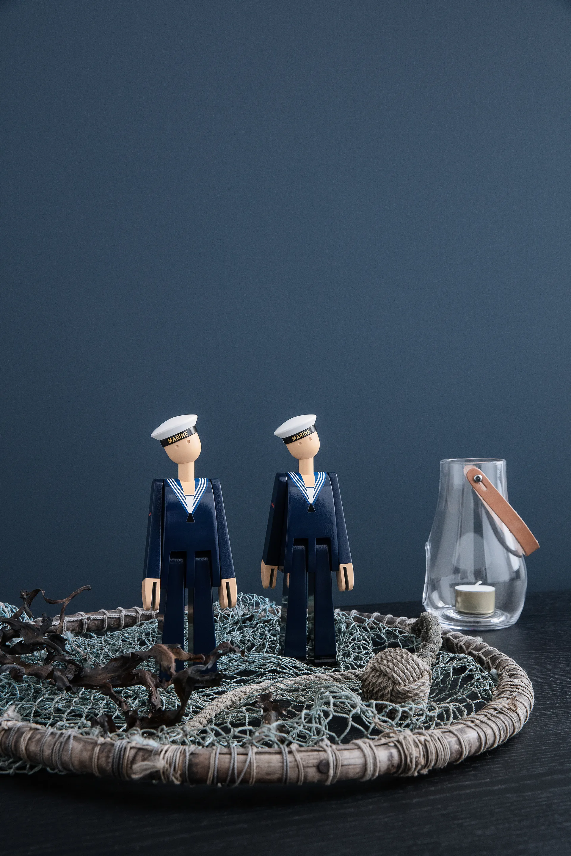 Figura madera Kay Bojesen marinero, azul Kay Bojesen Denmark