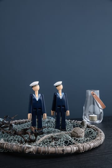 Figura madera Kay Bojesen marinero - azul - Kay Bojesen Denmark