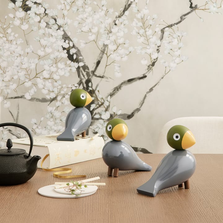 Figura Nightingale pájaro cantor, Aqua Kay Bojesen Denmark
