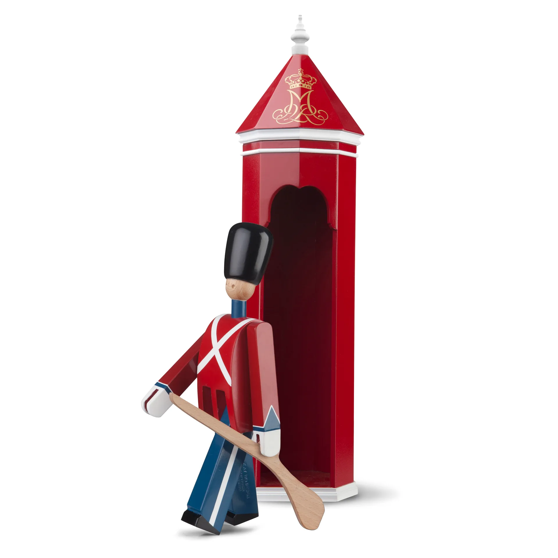 Figura soldado con bandera textil Kay Bojesen, 29,5 cm Kay Bojesen Denmark