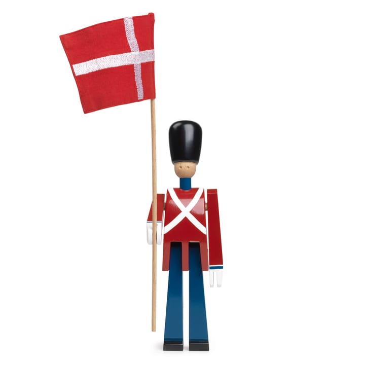 Figura soldado con bandera textil Kay Bojesen - 29,5 cm - Kay Bojesen Denmark