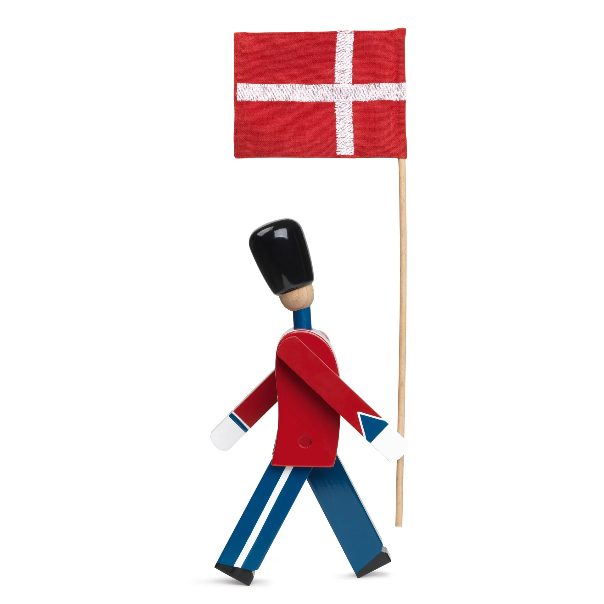 Figura soldado con bandera textil Kay Bojesen, 29,5 cm Kay Bojesen Denmark