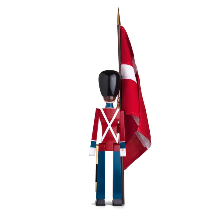 Figura soldado con bandera textil Kay Bojesen - 50 cm - Kay Bojesen Denmark