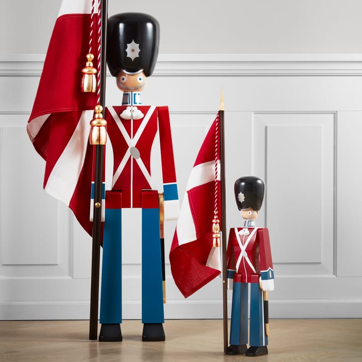 Figura soldado con bandera textil Kay Bojesen, 50 cm Kay Bojesen Denmark