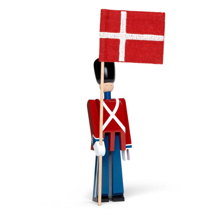 Figura soldado con bandera textil mini Kay Bojesen - 18,5 cm - Kay Bojesen Denmark