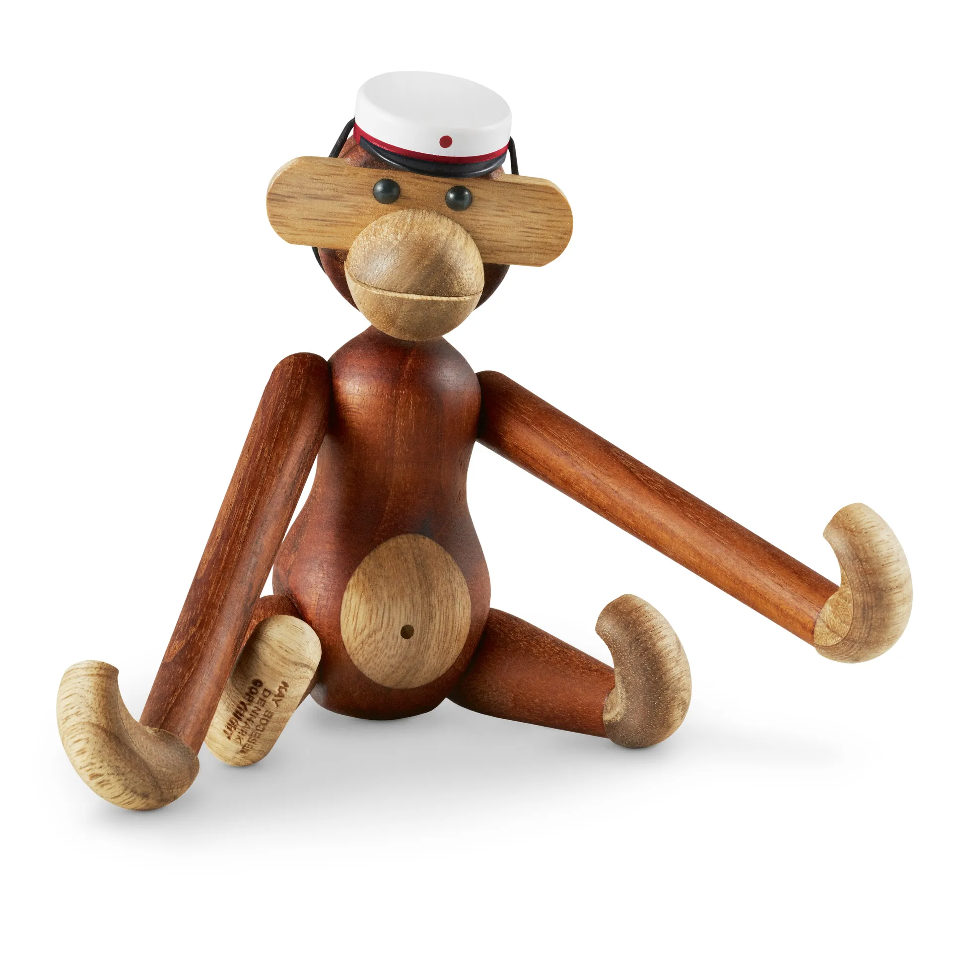 Gorra estudiante para mono Kay Bojesen, Blanco-rojo Kay Bojesen Denmark