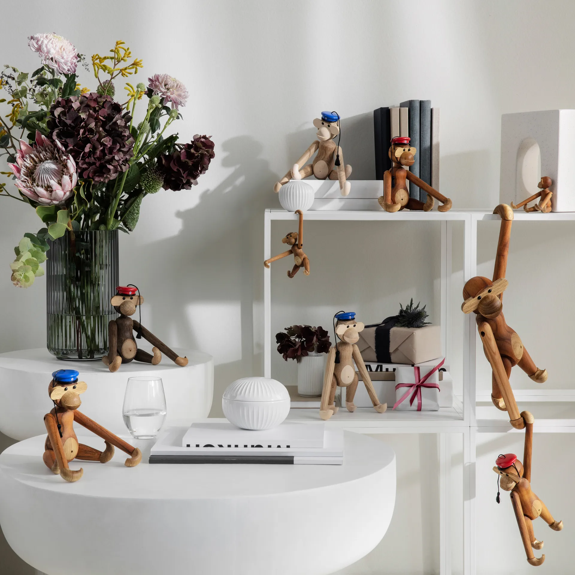 Gorra estudiante para mono Kay Bojesen, Rojo Kay Bojesen Denmark