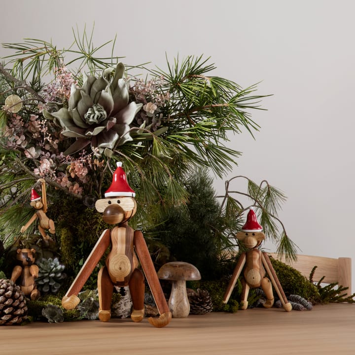 Gorro de Papá Noel para mono mediano Kay Bojesen - Rojo - Kay Bojesen Denmark