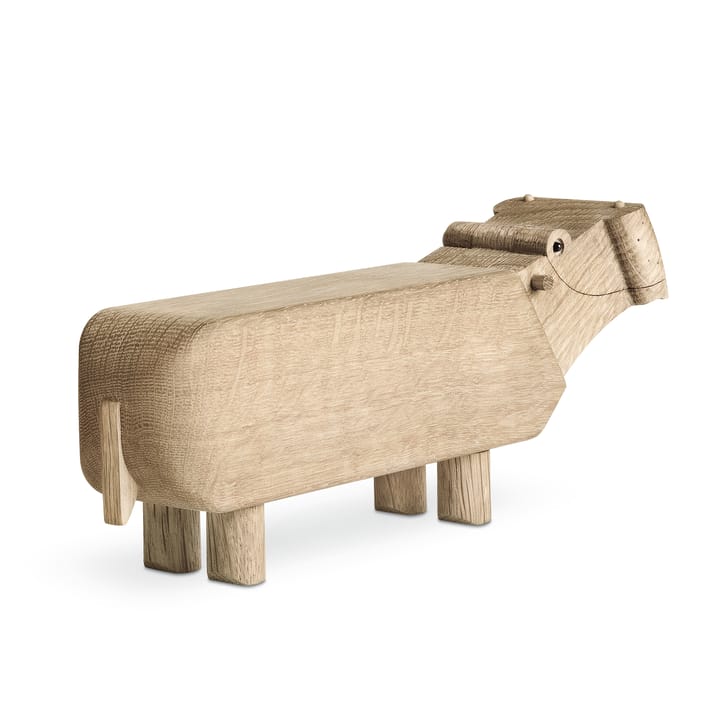 Hipopótamo de madera, roble Kay Bojesen Denmark