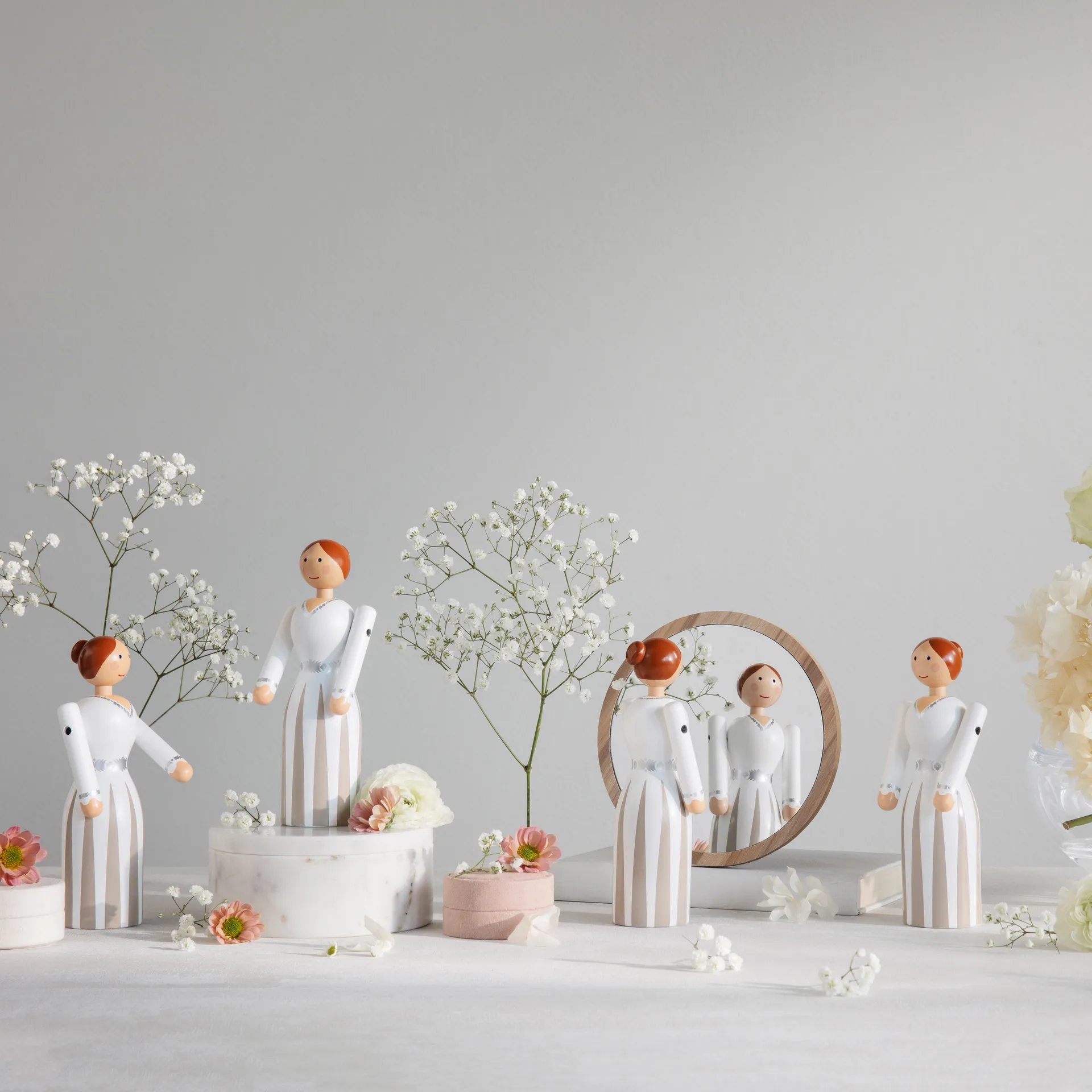 Kay Bojesen novia, blanco, 17 cm Kay Bojesen Denmark