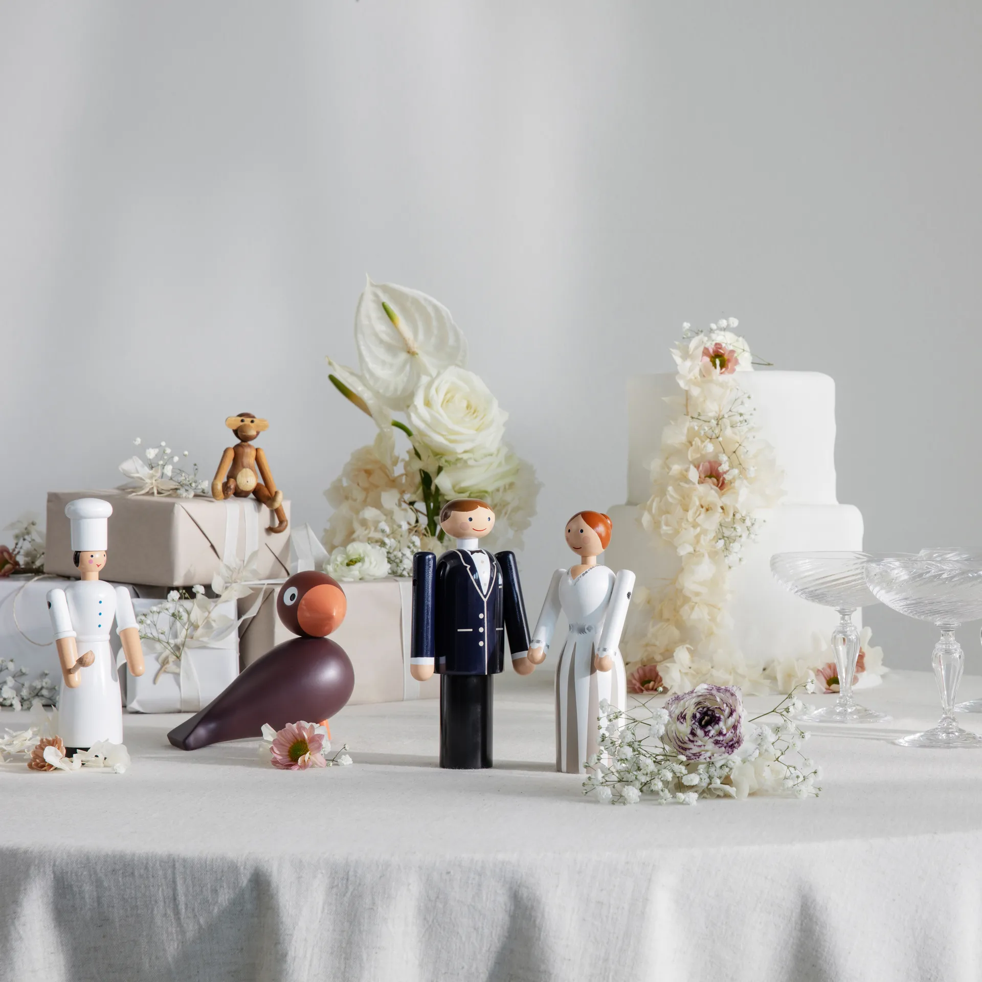 Kay Bojesen novia, blanco, 17 cm Kay Bojesen Denmark