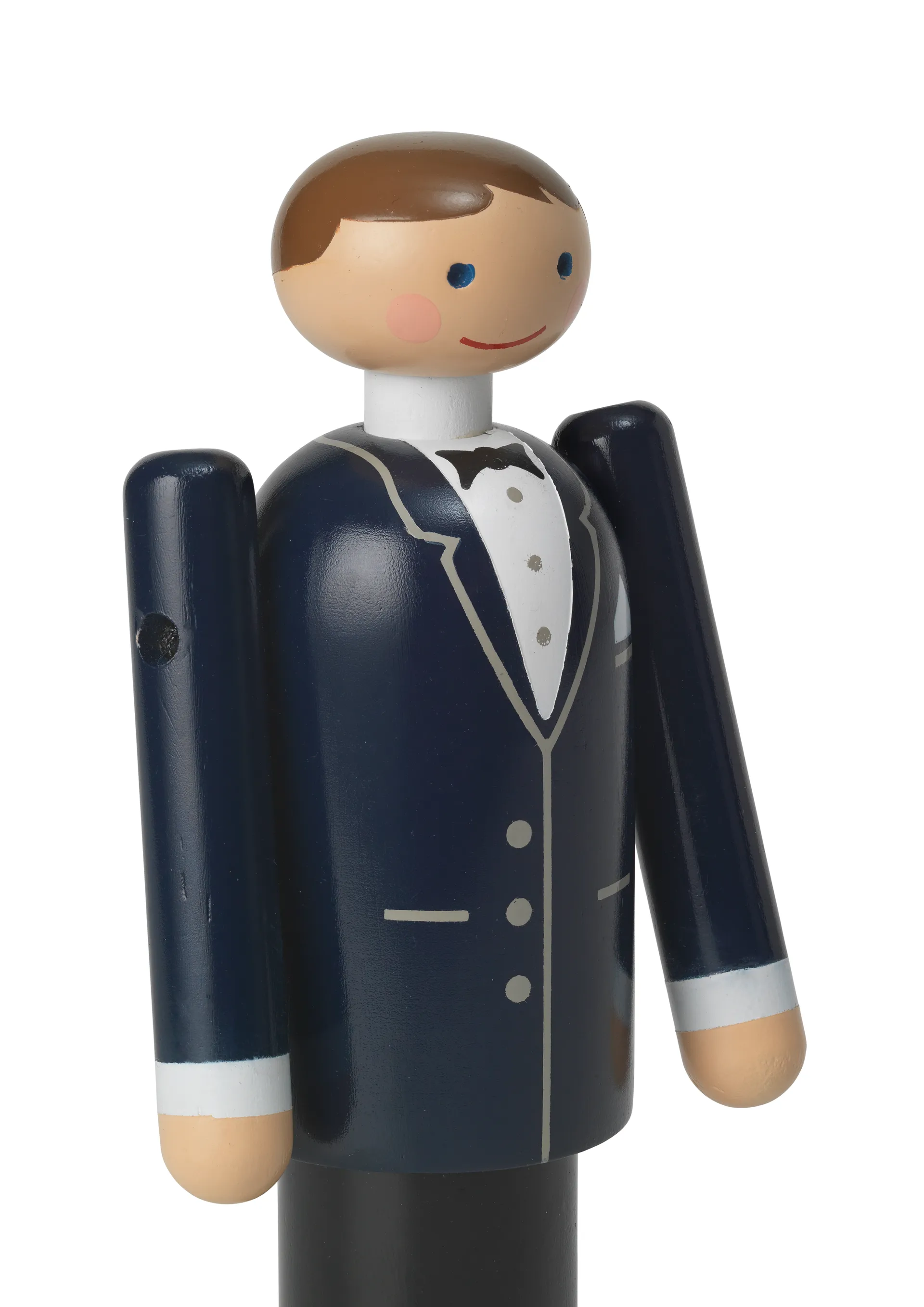 Kay Bojesen novio, Azul-negro-blanco, 12 cm Kay Bojesen Denmark