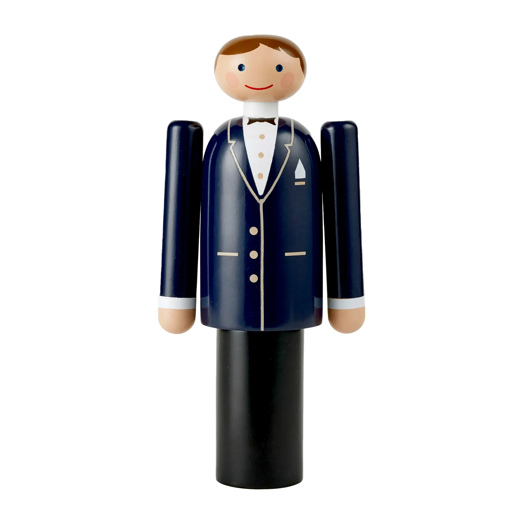 Kay Bojesen novio, azul-negro-blanco, 18 cm Kay Bojesen Denmark