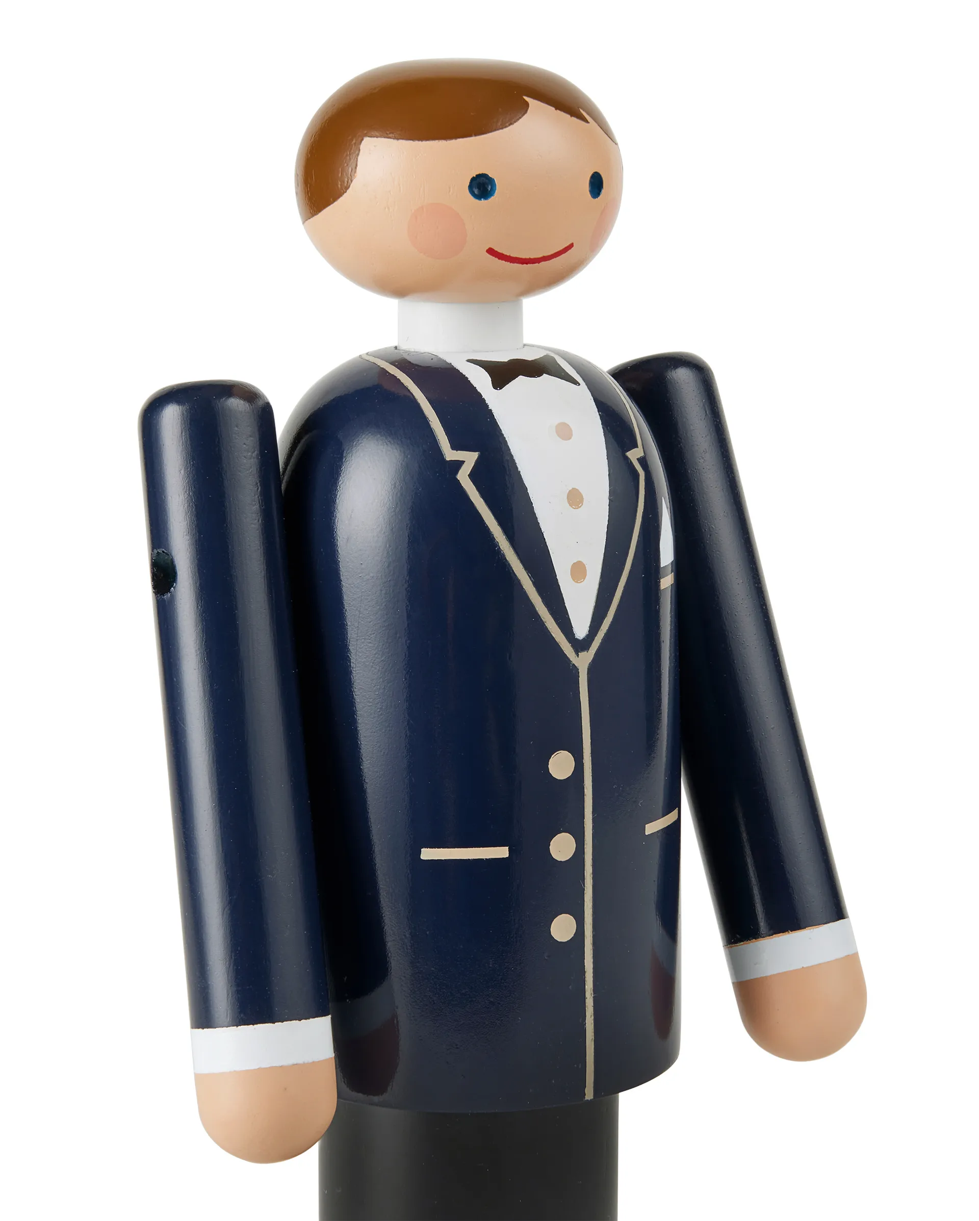 Kay Bojesen novio, azul-negro-blanco, 18 cm Kay Bojesen Denmark