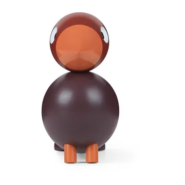 Kay Bojesen Year Bird 2022 pájaro cantor Poppy - rojo vino - Kay Bojesen Denmark