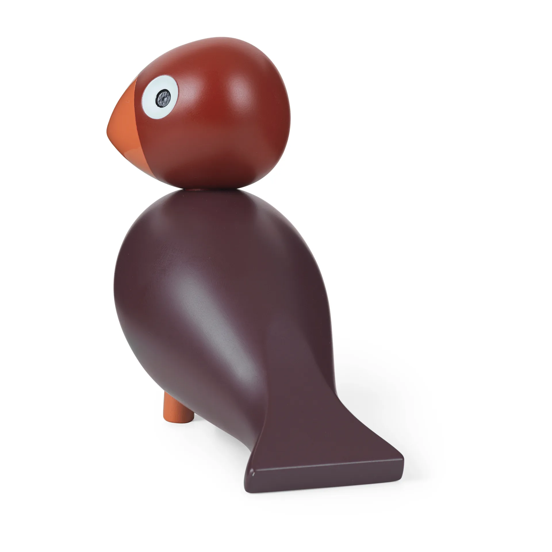 Kay Bojesen Year Bird 2022 pájaro cantor Poppy, rojo vino Kay Bojesen Denmark