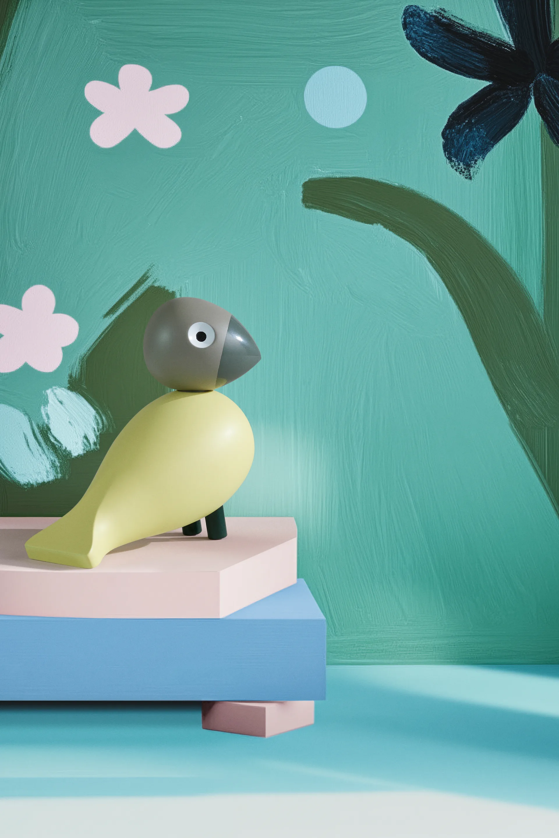 Kay Bojesen Year Bird 2025 Bella, Crema-gris Kay Bojesen Denmark