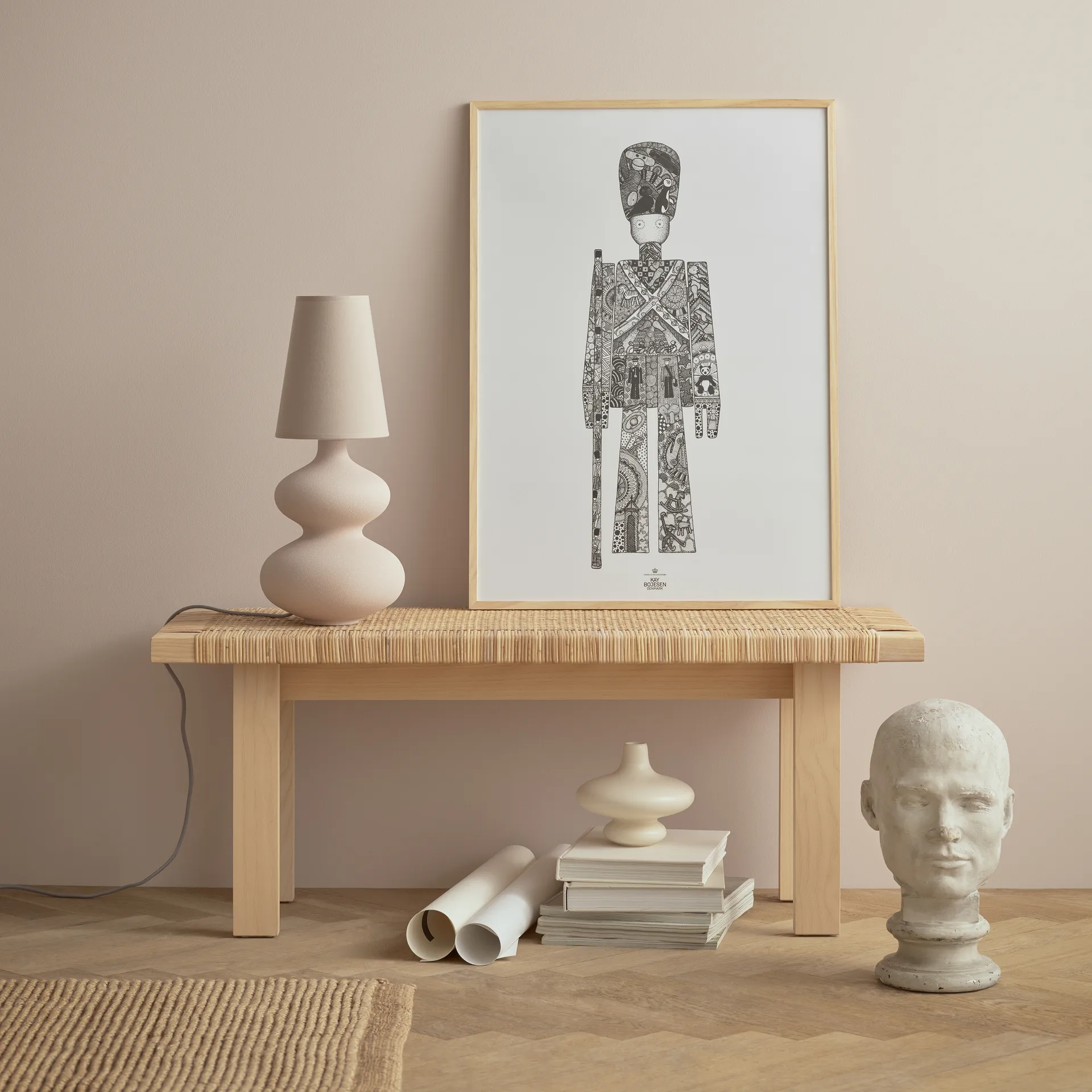 Lámina Kay Bojesen soldado, 50x70 cm Kay Bojesen Denmark