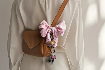 Llavero de mono de Kay Bojesen - Teca-limba, cuero negro - Kay Bojesen Denmark