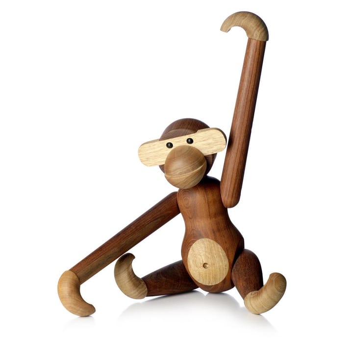 Mono de madera grande, Teca-madera de limba Kay Bojesen Denmark