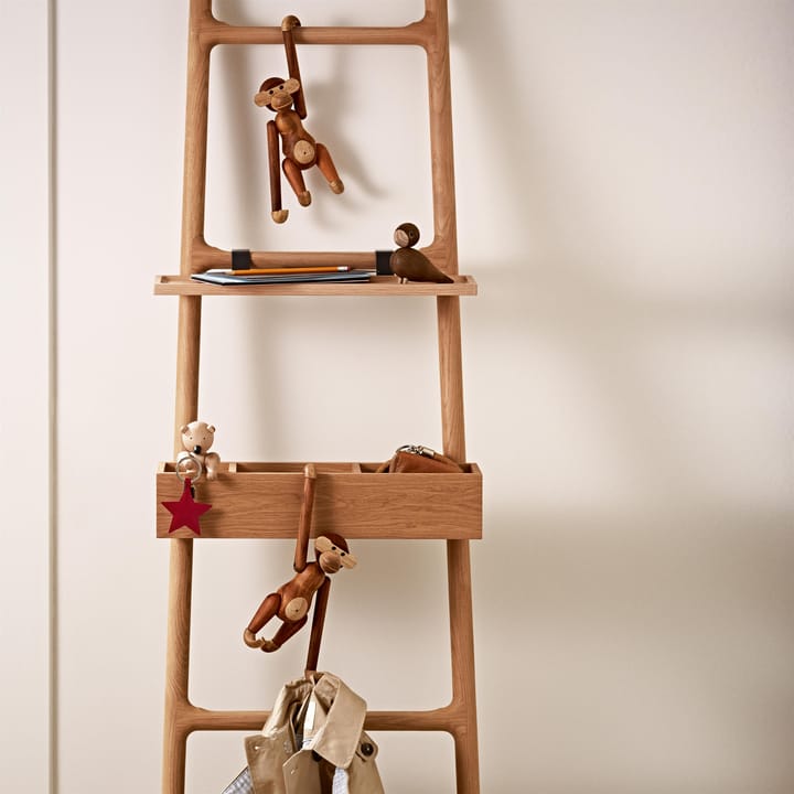 Mono de madera pequeño - teca-madera de limba 20 cm - Kay Bojesen Denmark