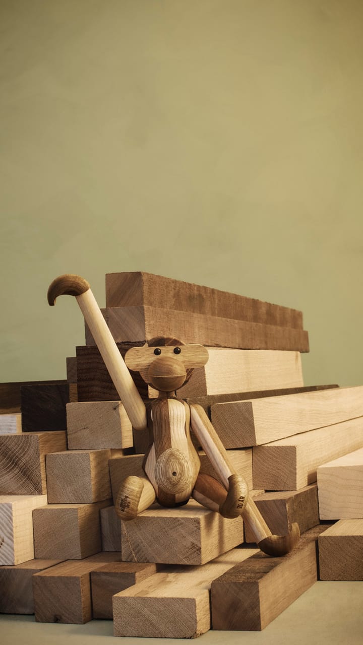 Mono Kay Bojesen edición aniversario madera mixta, Pequeño Kay Bojesen Denmark
