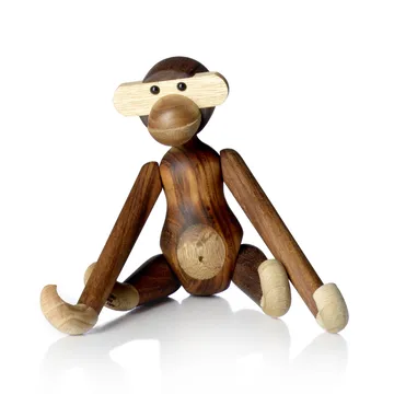 Mono Kay Bojesen pequeño - Teak-madera de limba, 20 cm - Kay Bojesen Denmark
