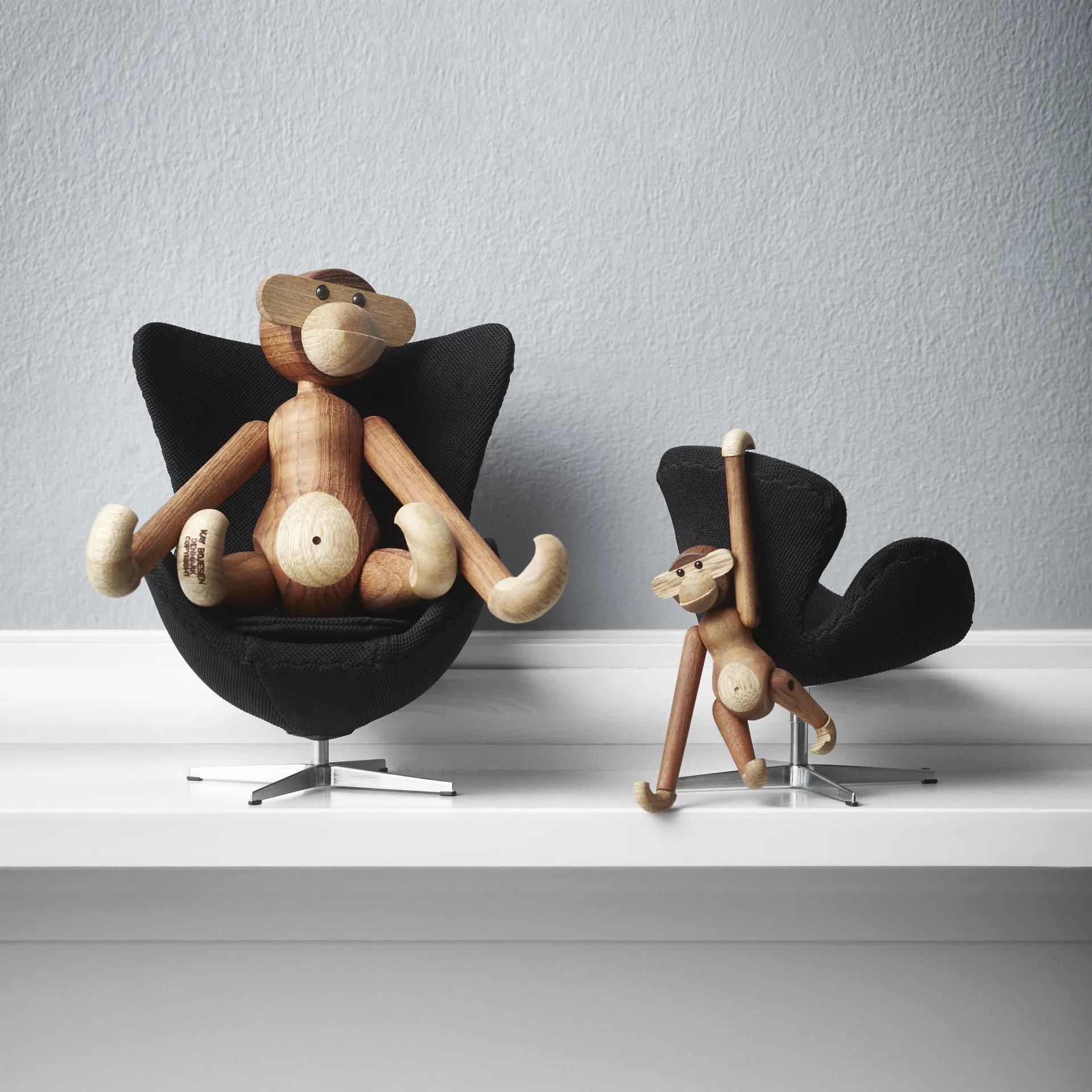 Mono mini Kay Bojesen, Teca-madera de limba Kay Bojesen Denmark