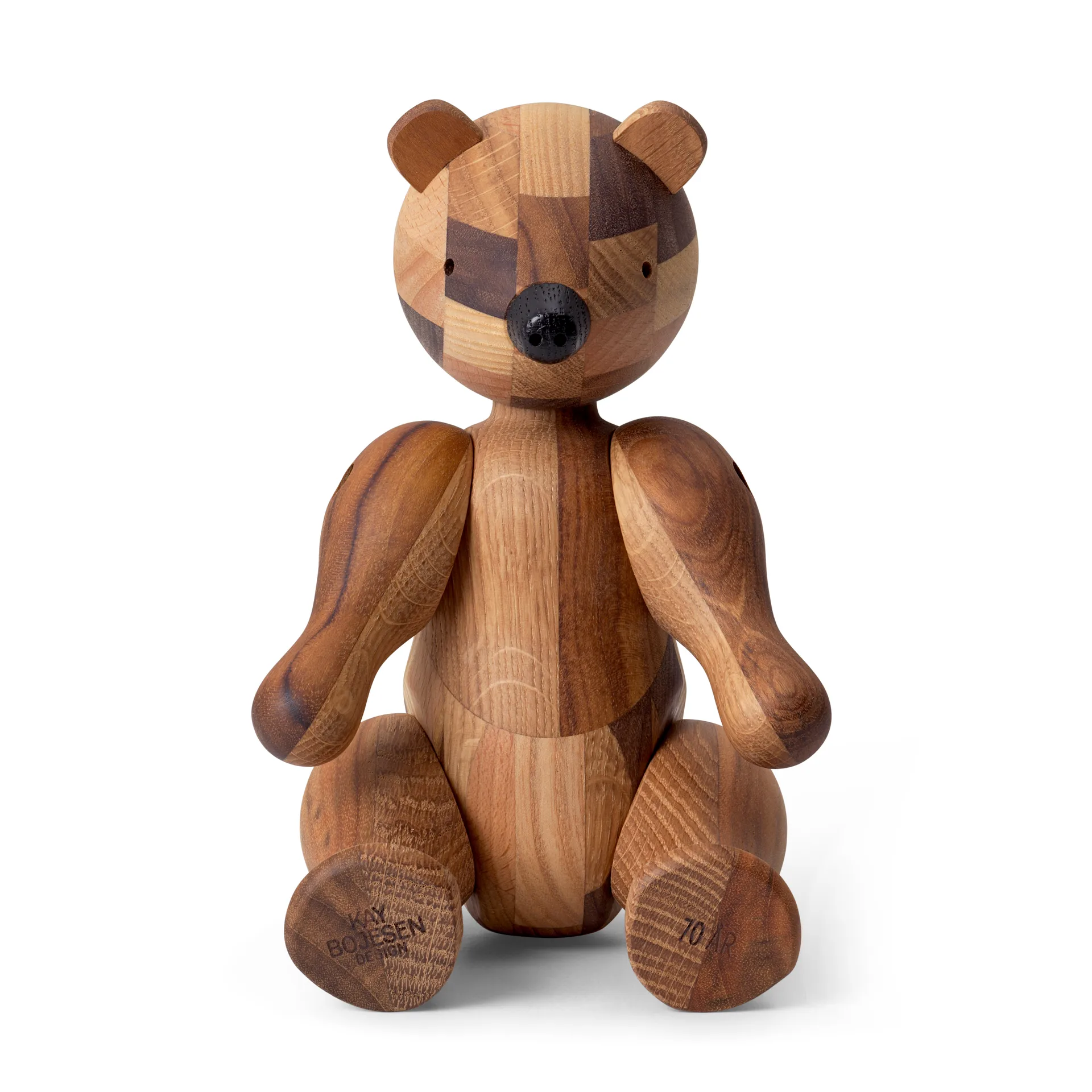 Oso de madera Kay Bojesen edición aniversario madera mixta, mediano Kay Bojesen Denmark