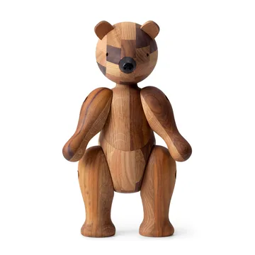 Oso de madera Kay Bojesen edición aniversario madera mixta - mediano - Kay Bojesen Denmark