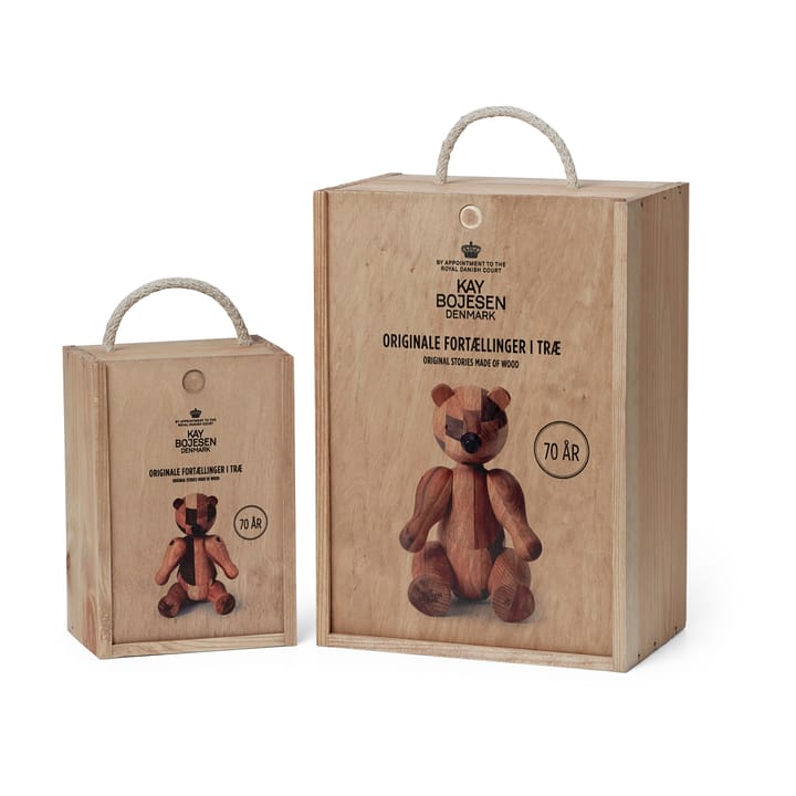 Oso de madera Kay Bojesen edición aniversario madera mixta, pequeño Kay Bojesen Denmark