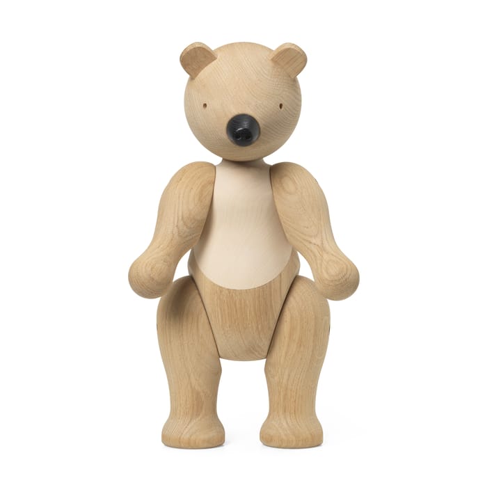 Oso de madera Kay Bojesen grande, roble-arce Kay Bojesen Denmark