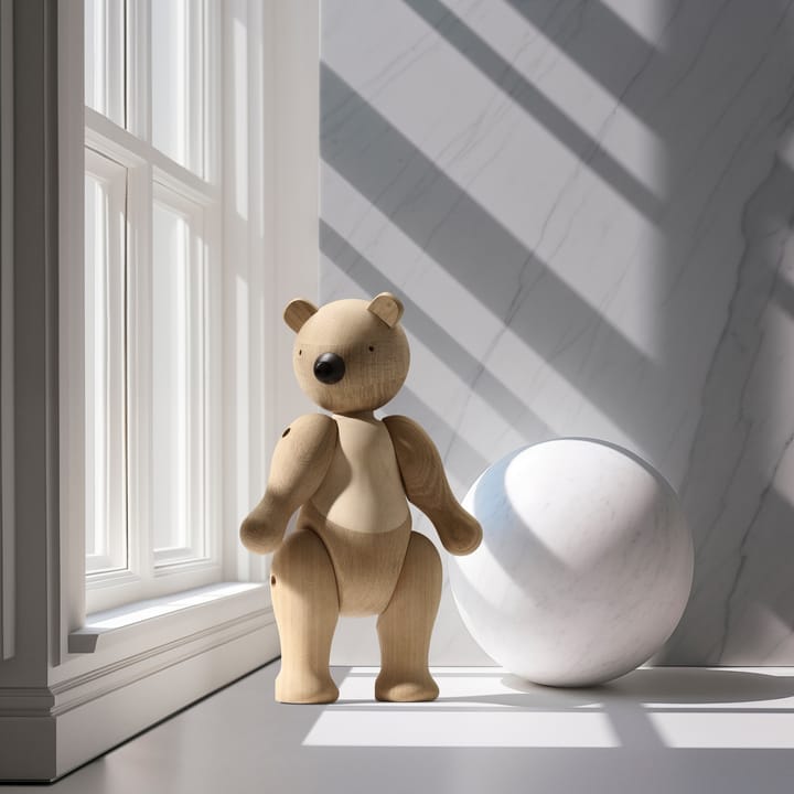 Oso de madera Kay Bojesen grande, roble-arce Kay Bojesen Denmark