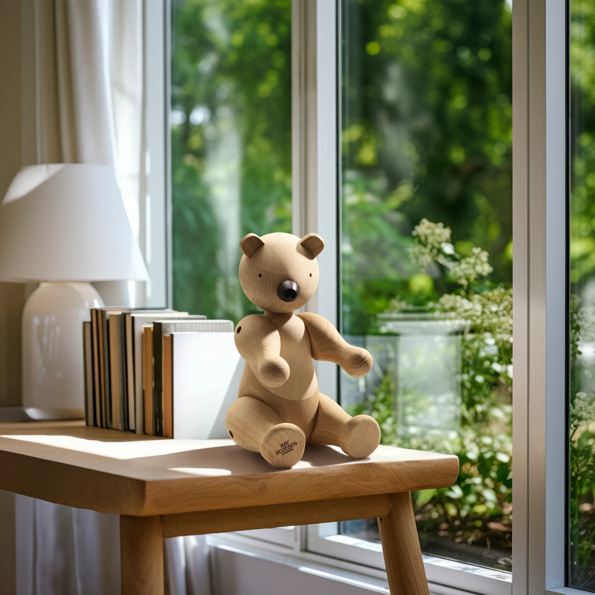 Oso de madera Kay Bojesen grande, roble-arce Kay Bojesen Denmark