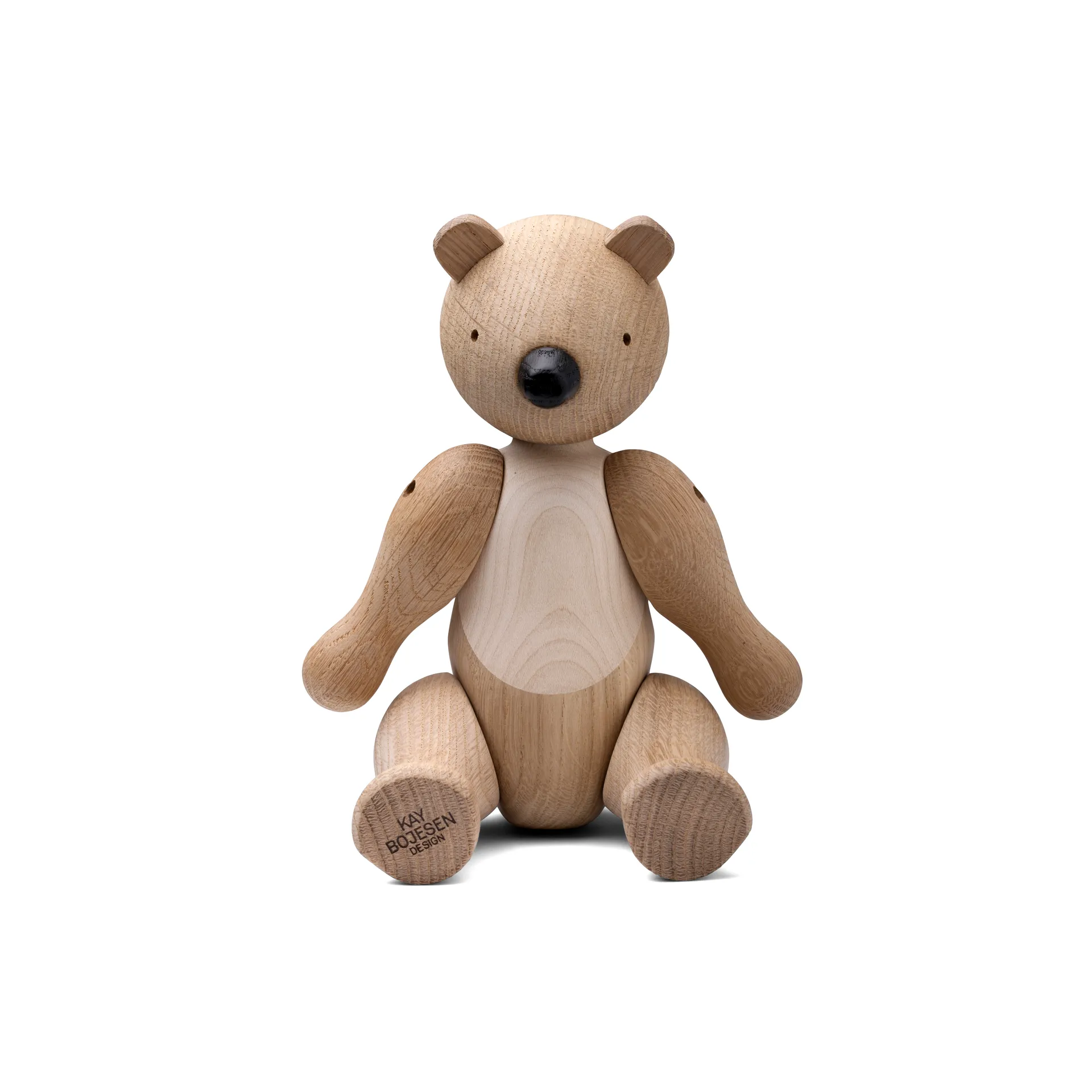 Oso de madera Kay Bojesen mediano, roble y arce Kay Bojesen Denmark